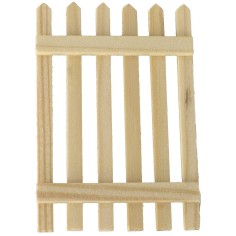 Puerta de madera cm 5,4x8 h Mundo Pesebres