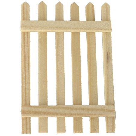 Puerta de madera cm 5,4x8 h Mundo Pesebres