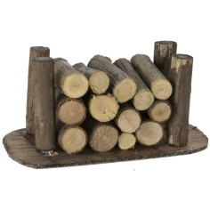 Stacked wood cm 7,8x4x3,6 h. 2