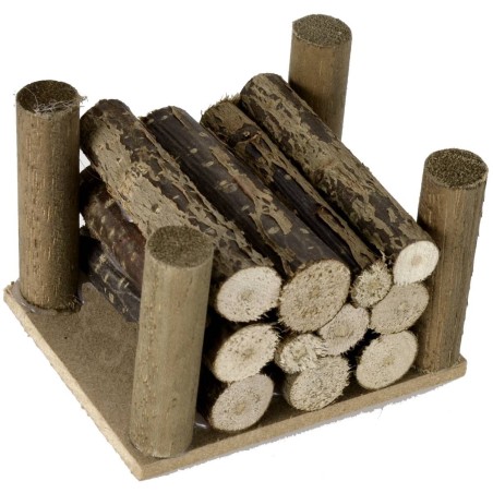 Legna accatastata cm 6,2x5x4,3 h. Mondo Presepi