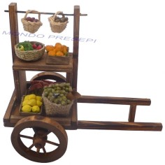 Aged wooden cart Greengrocer