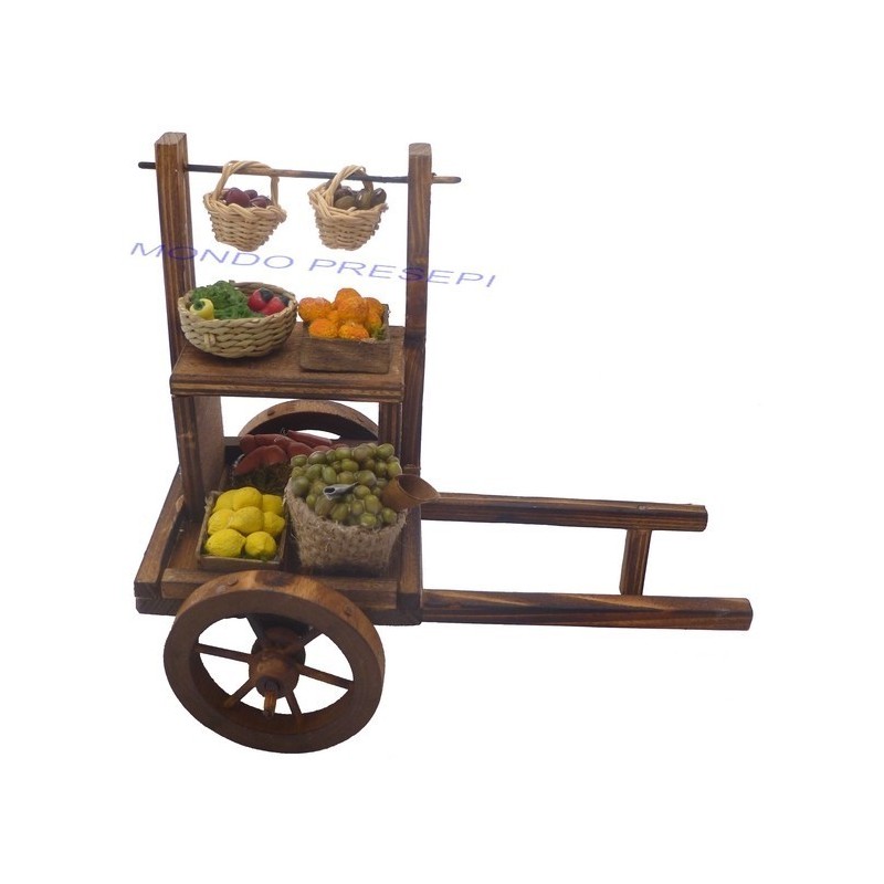 Aged wooden cart Greengrocer