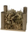 Fascine di paglia accatastata cm 6,1x5,1x4,4 h. Mondo Presepi