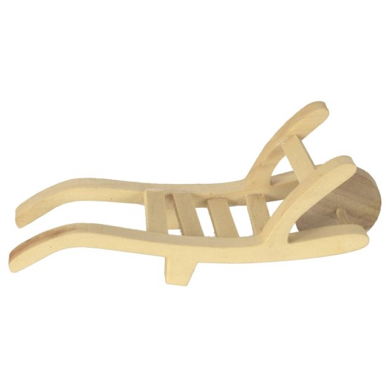 Wooden wheelbarrow cm 12x4,3x4 h