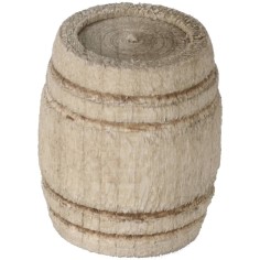Wooden barrel 1.8x2 cm h.