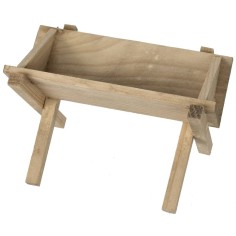 Pesebre de madera de 10x6,5x6,2 cm h Mondo Presepi 2
