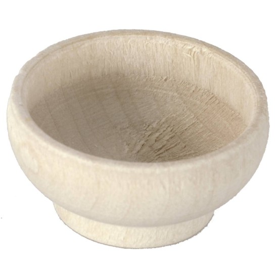 Cuenco de madera ø 2,4 cm Mundo Pesebres