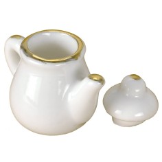 Tetera de porcelana cm 2,9 h Mundo Pesebre 2
