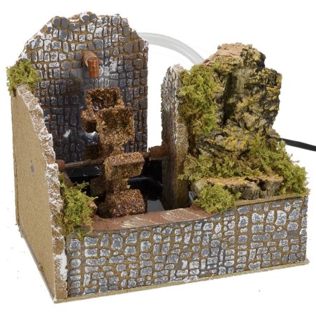 copy of Mulino ad acqua con cascata funzionante cm 33x19x24 h