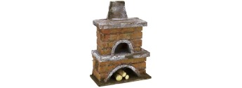 Nativity oven 13x6.5x17.5 h cm for 12 cm statues