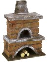 Nativity oven 13x6.5x17.5 h cm for 12 cm statues