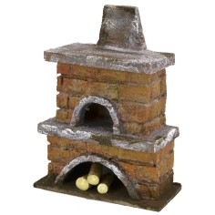 Nativity oven 13x6.5x17.5 h cm for 12 cm statues 2