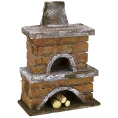 Nativity oven 11x5.5x15 h cm for 10 cm statues