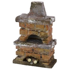 Horno para Belén de 6x3x9,5 cm de altura para figuras de 6 cm 2