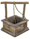 Pozo para belén de 10x10x12,5 cm de altura para figuras de 10