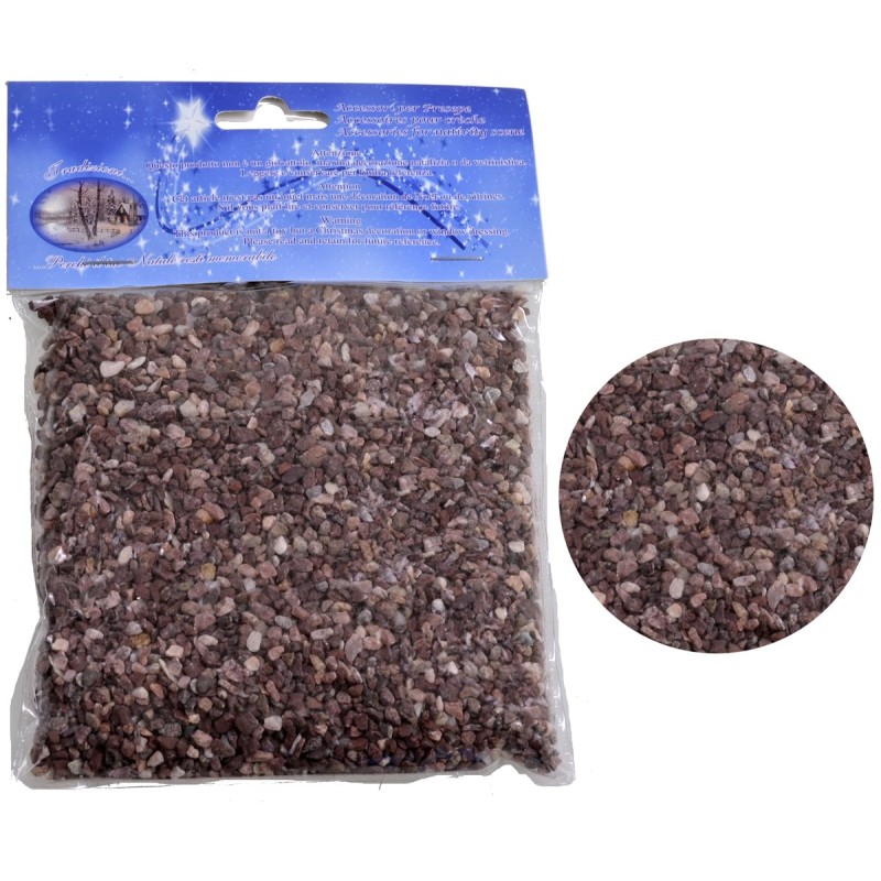 Small brown gravel bag 350 gr