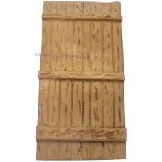 Puerta de resina efecto madera medidas: Mundo Pesebres