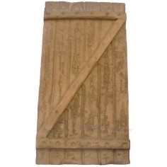 Porta in resina ef. legno varie misure Mondo Presepi