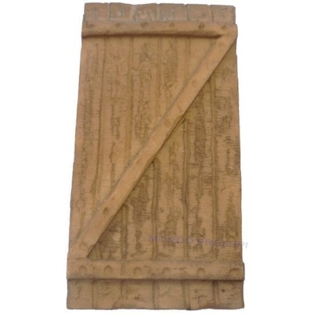 Porta in resina ef. legno varie misure Mondo Presepi