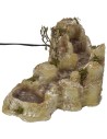 Ruscello con lago in resina presepe funzionante cm 31x20x15,5