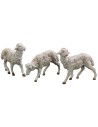 Set of 3 sheep for statues from 19 cm Fontanini