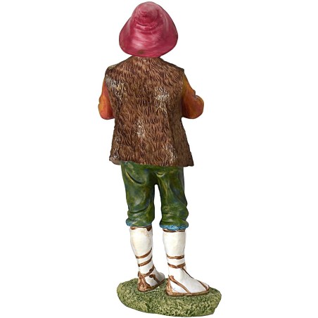 Bagpiper 27 cm in resin