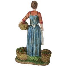 Vendedora de frutas y verduras de 27 cm en resina 2