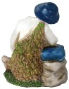 Shepherd resting series 27 cm in resin