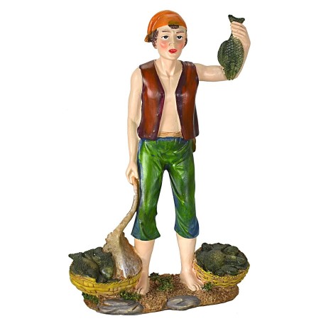 Fishmonger 27 cm in resin