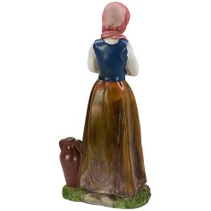 Adoring woman cm 27 in resin 2