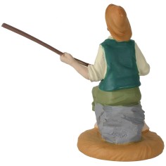 Seated fisherman series 10 cm Oliver 2