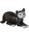 Gato marrón en pvc