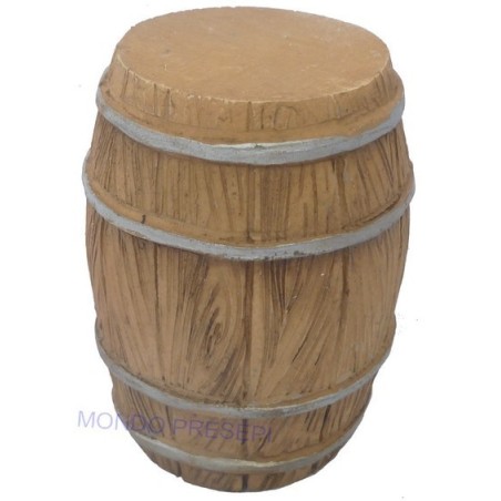 Barril en resina efecto madera - Tres tamaños disponibles