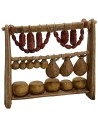 Puesto del charcutero cm 9x2,2x8,1 h para estatuas 6 cm Landi
