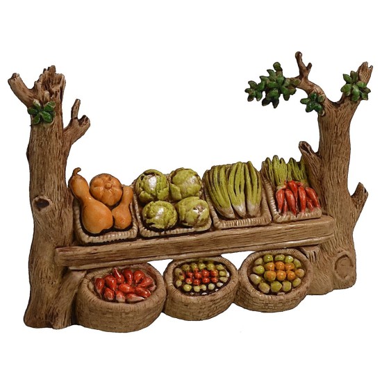 Frutero cm 12x3,4x8,9 h para estatuas de 6 cm Landi Mondo