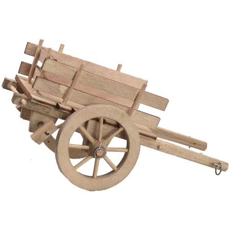 Wooden cart 12.5x7.3x6.2 h
