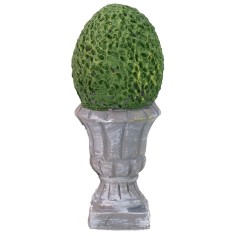 Vaso con cespuglio in resina cm 2,4x5,9 h. Mondo Presepi