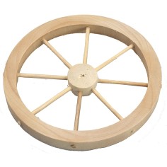 Wheel in wood ø 10 cm