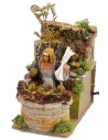 Venditrice di carciofi in movimento 11 cm Mondo Presepi