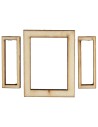 Ventana de madera con hojas abatibles de 5X0,4X6,6 cm h