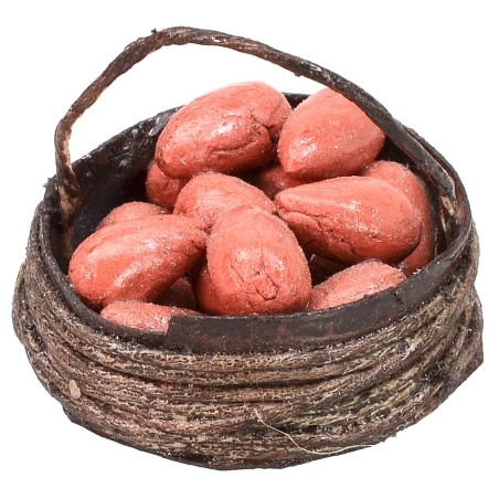 Basket with pears ø 2.5 cm