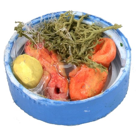 Cassetta tonda con pesce ø 2,8 cm Mondo Presepi