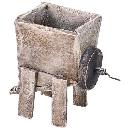 Trituradora de uvas de 5,5x6x10 cm h para figuras de 12 cm Mondo Presepi