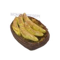 Cesto con banane - D404 Mondo Presepi