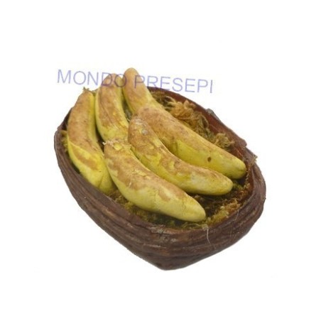 Basket with bananas - D404