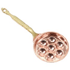 Cacerola de cobre con mango ø 2,8 cm Mondo Presepi