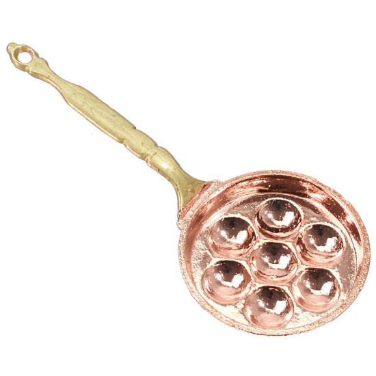 Cacerola de cobre con mango ø 2,8 cm Mondo Presepi