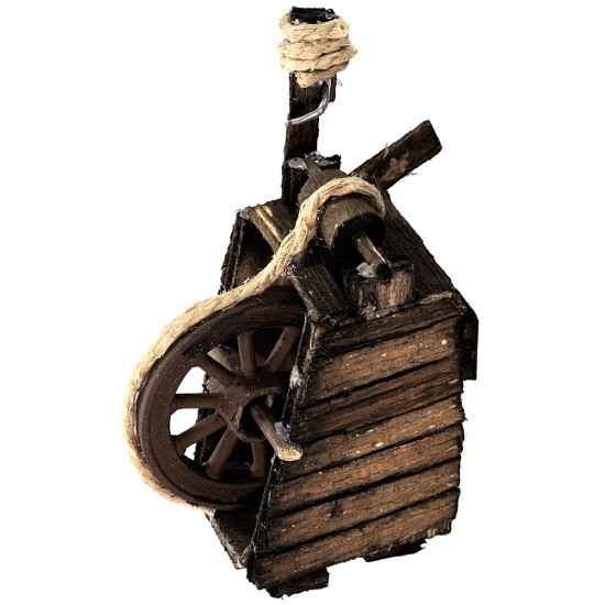 Wooden grinding wheel cm 3,3x4,6x7,3 h