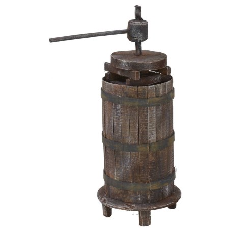 Prensa de madera de 3,3 cm Ø x 11 h para estatuas de 10-12 cm Mundo.