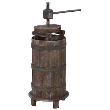 Prensa de madera de 3,3 cm Ø x 11 h para estatuas de 10-12 cm